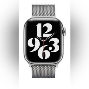 Apple Watch 41MM Milanese loop band silver